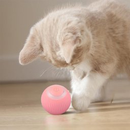 Bola Giratoria Inteligente Brinquedo Gato Pet Bolinha Usb Bateria Recarregavel Smart Interativo Pets - 8