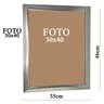 Porta Retrato Moldura 30x40 Kit 2 Unidades Quadro Foto Parede Sala Quarto Fotografia Recordaçao Lemb - 3