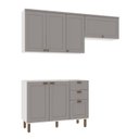 Ver imagem 2 de Cozinha Compacta com Tampo 6 Portas 3 Gavetas Iluminata