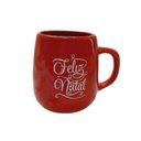 Ver imagem 1 de Caneca Bojuda Presente Vermelha com Frase Feliz Natal