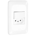 Ver imagem 2 de Interruptor Simples + Tomada 2p+t 10 Ampères 4x2 - Lgx103 - Pial Interruptor Simples + Tomada 2p+t 1