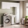 Conjunto Armário Multiuso para Lavanderia Duo 3 Peças - 1