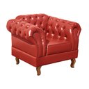 Ver imagem 1 de Poltrona Dom Pedro Chesterfield Retrô Decorativa