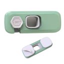 Ver imagem 1 de Fechadura Trava de Segurança Gaveta Armario Geladeira Bebe Criança Evita Acidente Infantil Porta Jan