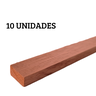 10 Ripas Sarrafos Eucalipto 1x2x50cm Aplainado Artesanato - 2