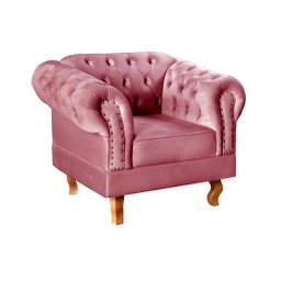 Poltrona Dom Pedro Chesterfield Retrô Decorativa - 2