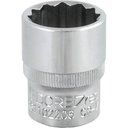 Ver imagem 1 de Soquete Estriado com Encaixe de 1-2 22mm Gedore Red 3300337 Borda Serrilhada