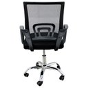 Ver imagem 5 de Kit 6 Cadeiras de Escritório Mesh Assento Estofado Base Giratória 9050 