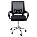 Ver imagem 3 de Kit 6 Cadeiras de Escritório Mesh Assento Estofado Base Giratória 9050 