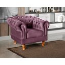 Ver imagem 1 de Poltrona Dom Pedro Chesterfield Retrô Decorativa