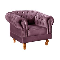 Poltrona Dom Pedro Chesterfield Retrô Decorativa - 2