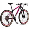 Bicicleta 29 Dropp Race 12V Freio Hidráulico Preto+Rosa - 5