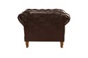 Ver imagem 5 de Conjunto 2 Poltronas Chesterfield Dom Pedro Decoração Sala Recepção Retrô Marrom Café