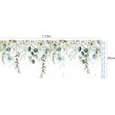 Ver imagem 2 de Adesivo de Parede Folhagem Floral Aquarela Jardim Folhas