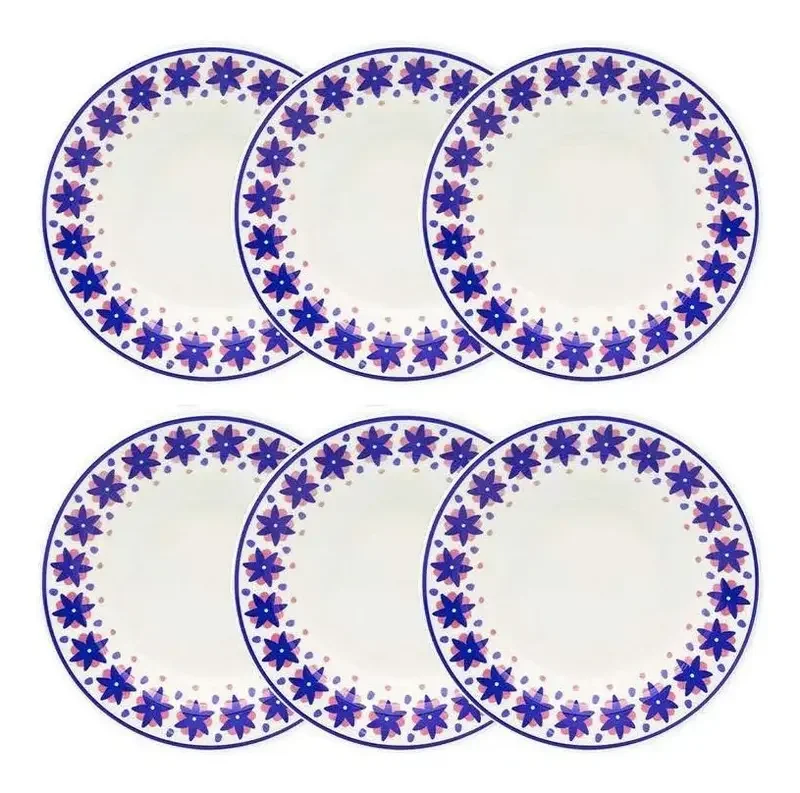 Conjunto de Jantar/lanche Sossego Oxford 12 Pecas