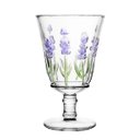 Ver imagem 3 de Conjunto Jarra com 6 Taças Lavanda Hand Painting Cristal Ecológico 1,3L/240ml | Lyor
