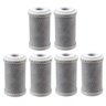 Kit 6 Refil Filtro 5 Polegada Carbon Block Carvão Ativado - 1