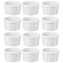 Ver imagem 1 de 12 Ramekins Brancos 220ml Molheira Sobremesa Petiscos Uno Coza Restaurante Lanchonete