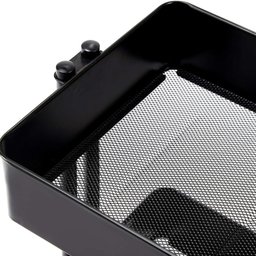 Carrinho Multiuso Organizador 3 Prateleiras em Aco Preto Quarto Sala Brinquedos Salao Manicure Varan - 6