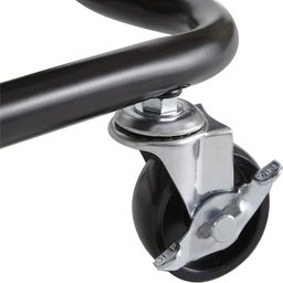 Carrinho Multiuso Organizador 3 Prateleiras em Aco Preto Quarto Sala Brinquedos Salao Manicure Varan - 7