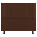 Ver imagem 3 de Cabeceira E Baú Cama Box King Grace 195cm Suede Terracota