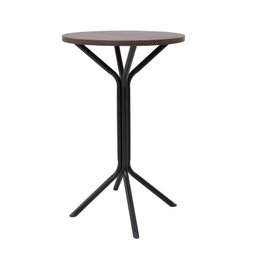 Conjunto Bistrô Dani 2 Banquetas e Mesa Tampo Bp Redondo - 6