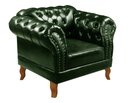 Ver imagem 2 de Conjunto 2 Poltronas Chesterfield Dom Pedro Decoração Sala Recepção Retrô Verde