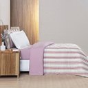 Ver imagem 2 de Edredom Sally King Malha 1 Peça Rosé Lilly Home Enxovais