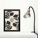 Ver imagem 1 de Quadro Decorativo Versículo Bíblico 33x24cm:moldura Preta