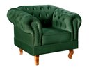 Ver imagem 2 de Conjunto 2 Poltronas Chesterfield Dom Pedro Decoração Sala Recepção Retrô Verde