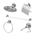 Ver imagem 1 de Kit Acessórios Para Banheiro 5 Peças Aço 430 Alumínio Stander - 17300 Leão Leão Metais