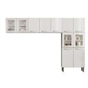 Ver imagem 1 de Cozinha Compacta Evidence 3 Peças (2 Armários + 1 Paneleiro) CPT56 Branco - Bertolini