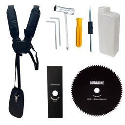 Roçadeira Cortador de Grama Anmax Cg430p 43cc C/ Carretel e Lâmina 2p + Lâmina 80 Dentes - 4