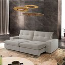 Ver imagem 1 de Sofá Athenas Veludo 02 Módulos 120 Cm B25cm Meu Sofá Online