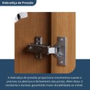 Ver imagem 7 de Armário para Cozinha 2 Portas 2 Gavetas Vittoria Marrom/Freijó/Off-White