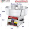 Máquina de Fazer Algodão Doce Inovamaq Ad50premium Alumínio - 4