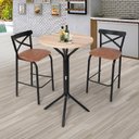 Preto Fosco/Caramelo/Bege