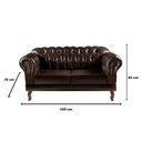 Ver imagem 3 de Sofá 2 Lugares Decoração Sara Recepção Dom Pedro Chesterfield