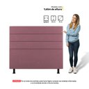 Ver imagem 5 de Cabeceira Cama Box Casal Malik 140cm Suede Rosé - Abmaza