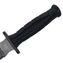 Ver imagem 4 de Faca Punhal Tático Preto Com Bainha Rígida Mod. 5568A