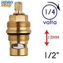 Ver imagem 1 de Reparo Torneira e Misturador Docol 1/4 de Volta 1/2" - 00005600