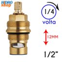 Ver imagem 3 de Reparo Torneira e Misturador Docol 1/4 de Volta 1/2" - 00005600