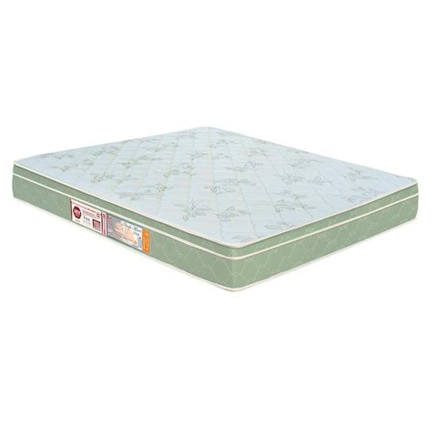 Colchão Queen Castor Espuma D33 Sleep Max Euro Pillow (158x198x25) - 