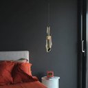 Ver imagem 4 de Pendente moderno pingente de cristal para quarto cabeceira tv restaurante bar showroom. marmenkina -