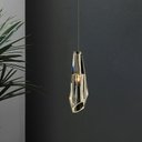 Ver imagem 3 de Pendente moderno pingente de cristal para quarto cabeceira tv restaurante bar showroom. marmenkina -