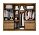 Ver imagem 3 de Guarda Roupa Casal Robust 6 Portas 8 Gavetas - Móveis Novo Horizonte:cumaru