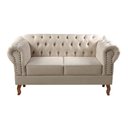 Ver imagem 2 de Sofá 2 Lugares Decoração Sara Recepção Dom Pedro Chesterfield