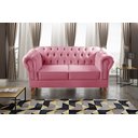 Ver imagem 1 de Sofá 2 Lugares Decoração Sara Recepção Dom Pedro Chesterfield