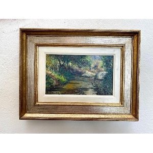 Quadro Decorativo o Ribeirão do Pintor Aldo Cardarelli
