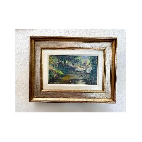 Quadro Decorativo o Ribeirão do Pintor Aldo Cardarelli